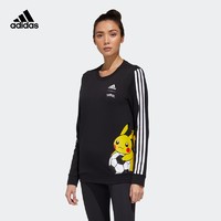 阿迪达斯官网 adidas 女装宝可梦联名训练运动卫衣GD5864 GD5866