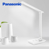 Panasonic 松下 LED便携充电台灯学生儿童工作阅读台灯床头灯三段调光HHLT0628L致翰系列