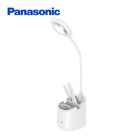 Panasonic 松下 led护眼台灯笔筒充电学生书桌小台风灯宿舍阅读床头灯致速系列HHLT0232E