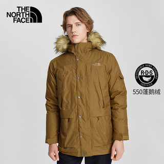 TheNorthFace北面羽绒服男户外防水保暖上新鹅绒填充|4NBG（L、UBC/砖红色）