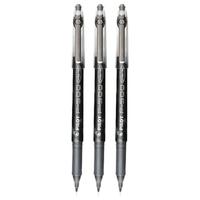 PILOT 百乐 BL-P500 拔帽中性笔 仙鹤定制款 黑色 0.5mm 3支装