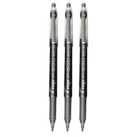 PILOT 百乐 BL-P500 拔帽中性笔 国潮贴纸款 黑色 0.5mm 3支装