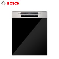 PLUS会员：BOSCH 博世 SJI4HKS00C 洗碗机 （含黑色门板） 12套大容量