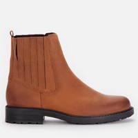 Clarks 其乐 女士Orinoco 2中号切尔西皮靴-棕色鼻烟