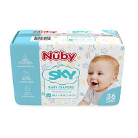 Nuby 努比 NUBY 婴儿纸尿裤 天空SKY系列M4 尿不湿轻柔透气纸尿片体验装(6-11kg)
