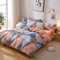 博洋 迷森 磨毛印花四件套 1.5m床 床单款