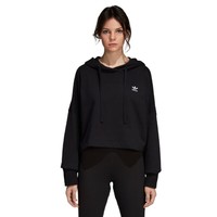 adidas ORIGINALS Sc Cropped Hood 女子运动卫衣 DH2759 黑色 38