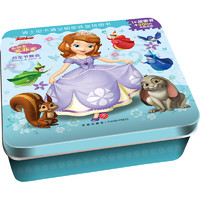《迪士尼卡通全明星铁盒拼图书·小公主苏菲亚：万圣节舞会》（礼盒装、200片）