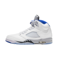 AIR JORDAN 正代系列 Air Jordan 5 Retro 男子篮球鞋 DD0587-140 白色/蓝色/灰色 40.5