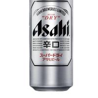 朝日啤酒 朝日 超爽生啤酒 500ml*24听