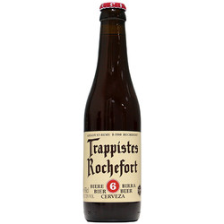 Trappistes Rochefort 罗斯福 6号啤酒 修道士精酿330ml*6瓶 比利时进口 露营出游