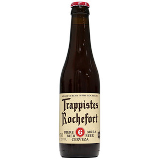 Trappistes Rochefort 罗斯福 6号啤酒 修道士精酿330ml*6瓶 比利时进口 春日出游