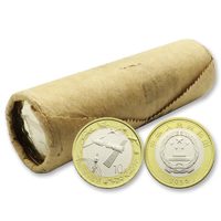 中国人民银行 2015年 中国航天纪念币 10元 40枚整卷