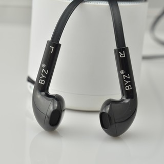 BYZ S389 半入耳式有线耳机 黑色 3.5mm