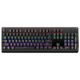 灵蛇 电竞机械键盘青轴游戏专用台式笔记本电脑有线外接lol外设104
