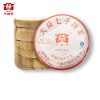 大益普洱茶 7262熟茶熟饼 2007年随机批次357g*7饼