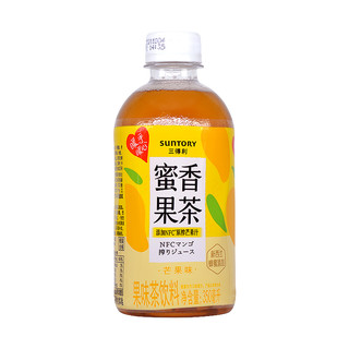 三得利 蜜香暖橙柚茉莉乌龙金桔果味热饮350ml*6瓶 装整箱组合包邮