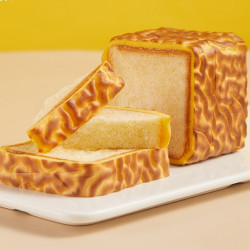 今统手造虎皮面包吐司整箱432g