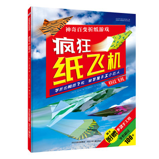 《神奇百变折纸游戏·疯狂纸飞机》（套装共4册）