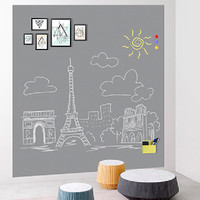 明航 挂纸白板 60*150cm 静灰色 单面