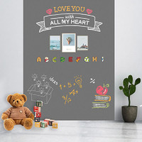 明航 挂纸白板 60*150cm 岩灰色 单面