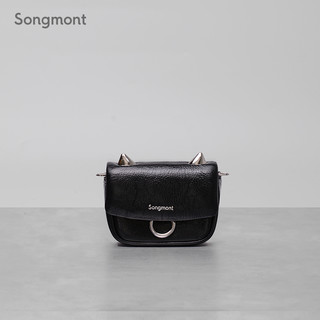 songmont生肖系列mini牛爷包设计师款迷你可爱小方包任嘉伦同款（转运灰（现货））