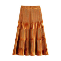 INMAN 茵曼 1803340 女士半身鱼尾裙