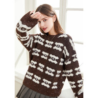 秋水伊人  女士毛衣 621410C100586091