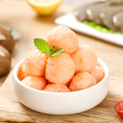 海底捞咸蛋黄虾丸108g盒半成品虾制品生鲜火锅丸料火锅烧烤关东煮食材