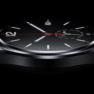 Xiaomi 小米 Watch S1 智能手表 1.43英寸 曜石黑不锈钢表壳 黑色氟橡胶表带(北斗、GPS、血氧)