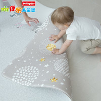 Dwinguler官方旗舰韩国进口爬行垫爬爬垫儿童垫康乐地垫宝宝垫子（2000*1400*12mm、Hello Friends 星空（PVC））