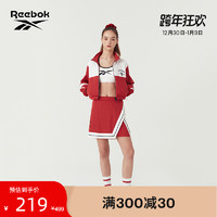 Reebok 锐步 官方女子H25637oioi联名运动学院风宽松舒适经典半裙