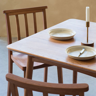 失物招领家具 家人餐桌 简约北欧日式方桌圆桌家用实木餐桌椅组合