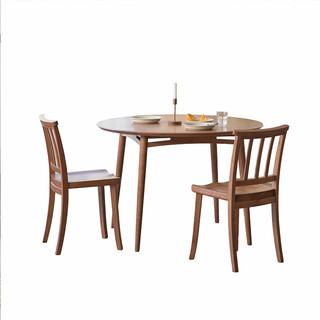 失物招领家具 家人餐桌 简约北欧日式方桌圆桌家用实木餐桌椅组合