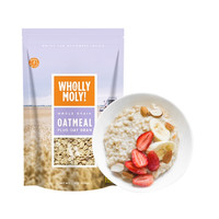  好哩！ WHOLLY MOLY! whollymoly好哩燕麦麸皮混合燕麦片500g×1袋冲饮即食
