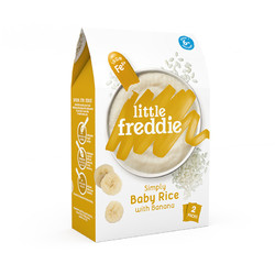 LittleFreddie 小皮 有机高铁香蕉大米粉 1段 160g