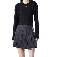 5+ Five Plus星际熊 女士背心针织衫套装 2NE3032190 2件套 黑色 M