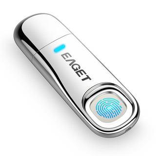 EAGET 忆捷 Fu60 USB 3.0 U盘 银色 32GB USB-A