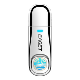 EAGET 忆捷 Fu60 USB 3.0 U盘 银色 32GB USB-A