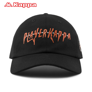 Kappa卡帕玩家系列摇滚联名棒球帽2021新款情侣男女户外遮阳帽