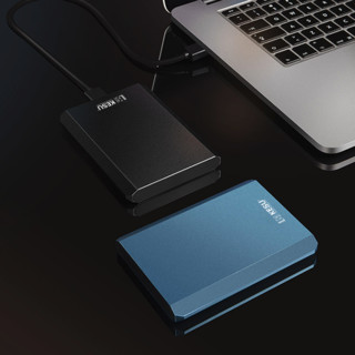 KESU 科硕 K-208 2.5英寸Micro-B便携移动机械硬盘 250GB USB3.0 蓝色