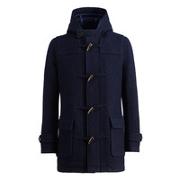 VANCL 凡客诚品 男士中长款羊毛大衣 15817974 藏蓝色 L