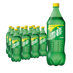 Sprite 雪碧 可口可乐（Coca-Cola）雪碧 柠檬味 汽水 碳酸饮料 1.25L*12瓶 整箱装