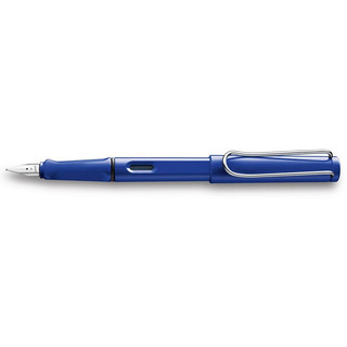 LAMY 凌美 钢笔 Safari狩猎系列 蓝色 F尖 单支装