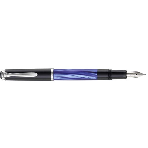 Pelikan 百利金 钢笔 M205 蓝色 F尖 礼盒装