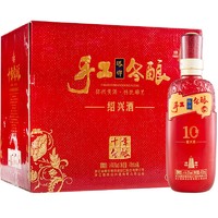 塔牌 绍兴黄酒 绍兴黄酒手工冬酿十年 418ml*6瓶（礼盒装）