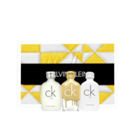 卡尔文·克莱 Calvin Klein 中性香水套装 (卡雷欧EDT10ml+CK ONE系列卡雷优EDT10ml+炫金限量版卡雷优EDT10ml)