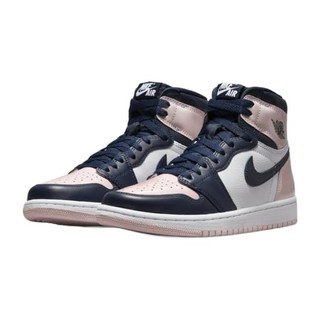 AIR JORDAN 正代系列 Air Jordan 1 Retro HI OG 女子篮球鞋 DD9335-641 641大气浅粉/黑曜石色/白色/激光粉 35.5