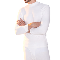 YOUR SUN 宜而爽 男士秋衣秋裤套装 13001013448 白色 L