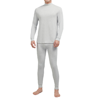 YOUR SUN 宜而爽 男士秋衣秋裤套装 13001013448 浅麻灰 L